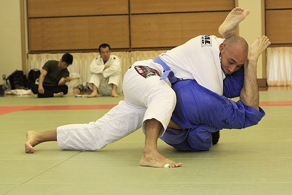 Competition at the 8th Annual West Japan Jujitsu Championship in Hiroshima, 2010