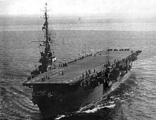 Bairoko underway in 1945 USS Bairoko (CVE-115) underway in 1945.jpg