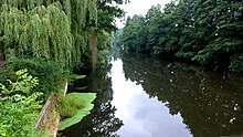 Die Ilmenau im Bereich der Birkenallee