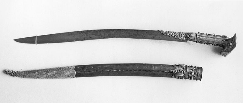 File:Umar - Sword ("Yataghan") and Scabbard - Walters 516.jpg