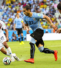 Uruguay - Costa Rica FIFA World Cup 2014 – Martín Cáceres.jpg