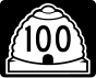 State Route 100-Markierung