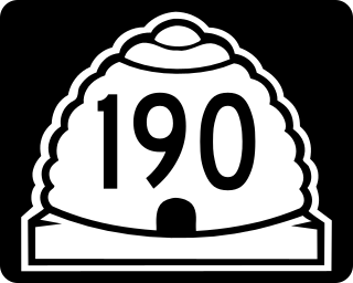 <span class="mw-page-title-main">Utah State Route 190</span>