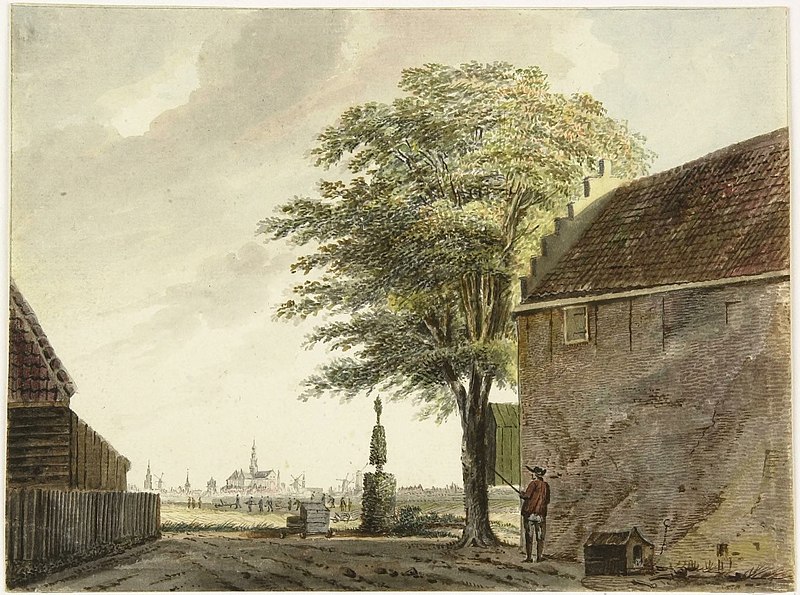 File:Van de Bleek op Haarlem te zien, Inventarisnummer NL-HlmNHA 1100 KNA006003918.JPG