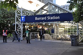 Entrada da estação