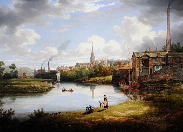 A View of Rotherham by Cowen