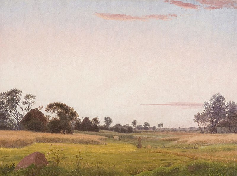 File:Vilhelm Kyhn , Sjællandsk landskab, aften, 1843-1847, RKMm0115, Ribe Kunstmuseum.jpg