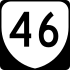 Маркер State Route 46