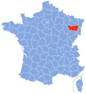 Vosges: French department