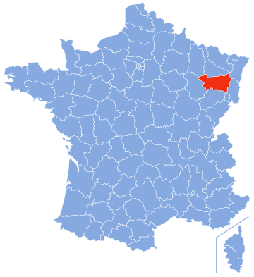 Communes of the Vosges department