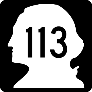 <span class="mw-page-title-main">Washington State Route 113</span> Highway in Washington