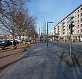 Wallstraße in Dresden, Blick zum Postplatz