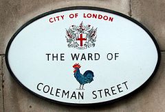 Ward Coleman Street plaque London.jpg