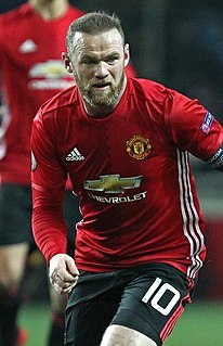 Wayne Rooney English association football player and manager