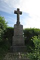 Čeština: Kříž u křižovatky ul. 9. května a Nad Zámkem v Týně Podklášteří, Třebíč. English: Wayside cross near crossroad in Podklášteří, Třebíč.