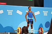 Deutsch: Gewichtheben bei den Olympischen Jugendspielen 2018; Tag 2, 10. Oktober 2018; Jungen 62 kg English: Weightlifting at the 2018 Summer Youth Olympics at 8 October 2018 – Boys' 62 kg