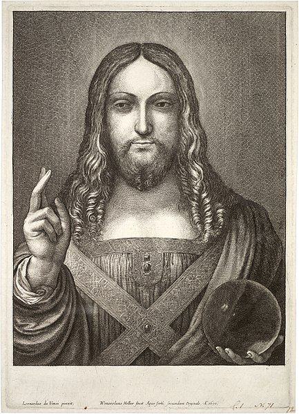 File:Wenceslas Hollar - Jesus, after Leonardo (State 1).jpg