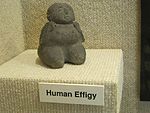 Human effigy pot from the Nodena site