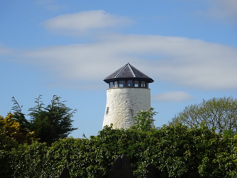 File:Windmill from the Church of St Michael, Gaerwen, Anglesey, Ynys Mon, Wales. 06.jpg