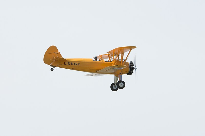 File:Wings of the North Museum Grand Opening - Bush Stearman - May 2016 (26791194940).jpg