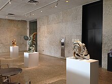 Inuit sculptures on exhibit in the museum's main building Winnipeg Art Gallery.IMG 2936.jpg