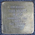 image=File:Witten Stolperstein Irma Mayer.jpg