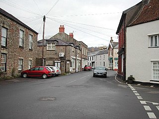 Wrington Village in the Mendips of Somerset, England