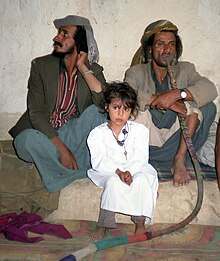 Yemenite Jews in Saada in 1986, Yemen Yemenite Jews, Sa'dah.jpg