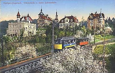 Elektrische Zahnradbahn 1917