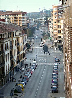 Skyline of Amorebieta-Echano