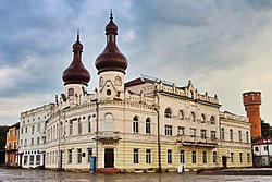 Cidade velha em Borshchiv