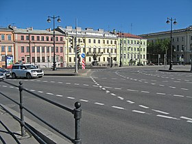 Widok z mostu Blagoveshchensky