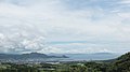海道八景No.8 耳取峠展望所から見る枕崎市街地と開聞岳