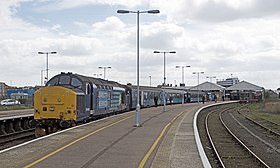 Ilustrační obrázek úseku Great Yarmouth Railway Station