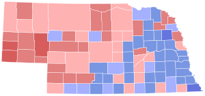 1912 Nebraska gubernatorial election results map by county.svg