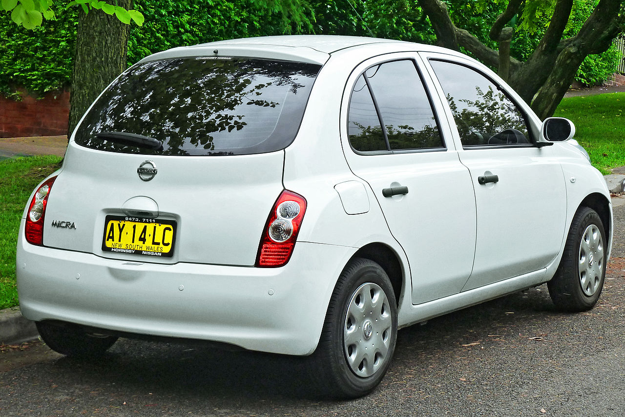 File:2007-2010 Nissan Micra (K12) 5-door hatchback (2011-11-18) 02.jpg -  Wikipedia