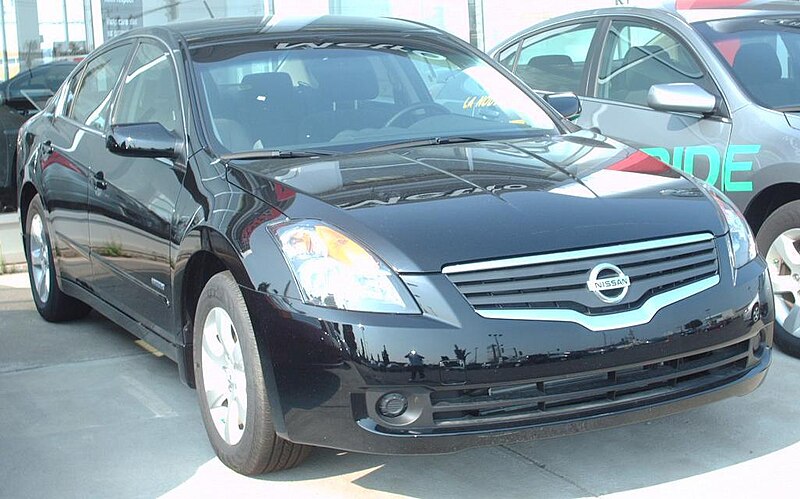 File:2007 Nissan Altima Hybrid.jpg