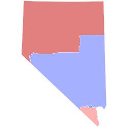 2012 Nevada Senate election by congressional district.svg