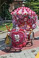 Rickshaw pynta med Hello Kitty!.