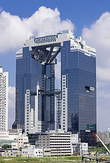 <span class="mw-page-title-main">Umeda Sky Building</span> Skyscraper in Osaka, Japan