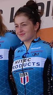 Grace Garner British cyclist