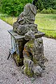 A statue of Perseus at Inveraray Castle in Scotland.