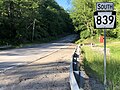 File:2022-06-04 18 36 05 View south along Pennsylvania State Route 839 at Eddyville Road in Redbank Township, Armstrong County, Pennsylvania.jpg