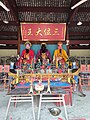 興華廟供奉的三位大王塑像