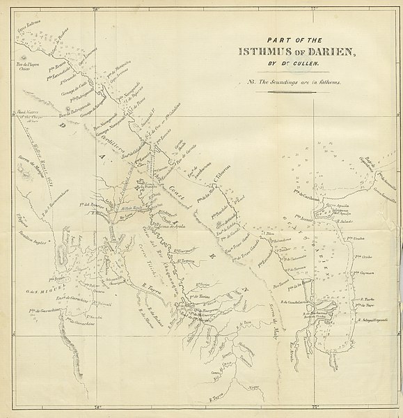 File:20 of '(The Isthmus of Darien Ship Canal. (With maps.) (With an appendix consisting of a "Vocabulary of Words in the Language of the Tule or Darien Indians".))' (11042531495).jpg