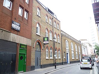 West Street with the former Methodist chapel. 26 West Street, London (2).jpg