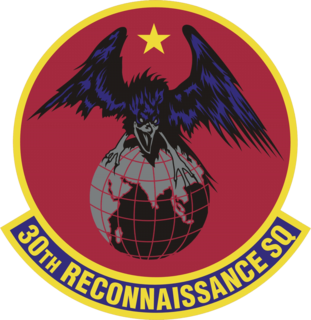 <span class="mw-page-title-main">30th Reconnaissance Squadron</span> Military unit