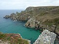 Les falaises entre le vallon de Kerisit et « Ti Félix » 2.