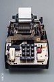 Commodore 202 adding machine, case open