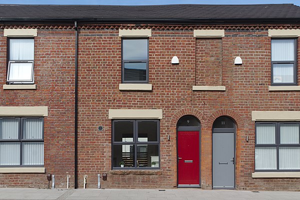 Starr's birthplace in Madryn Street, Dingle, Liverpool, in May 2013